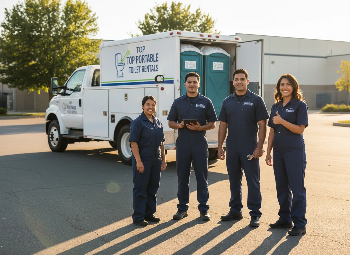 Short Term Porta Potty Rental company in New Auburn, WI